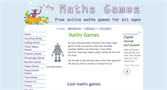 Desktop Screenshot of maths-games.org